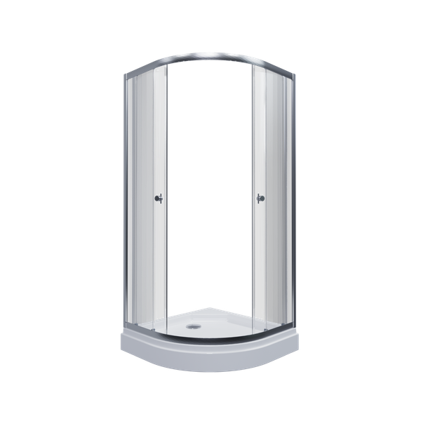 Изображение товара Душевой уголок Triton Альфа-Хром 80х80 (с поддоном)