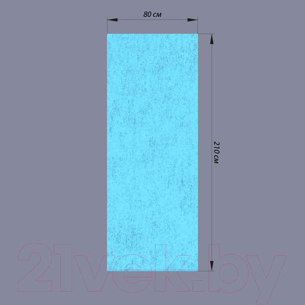 Изображение товара Простынь одноразовая Sergio Professional Ламинированные Спанбел 80x210 / 21745 (10шт)