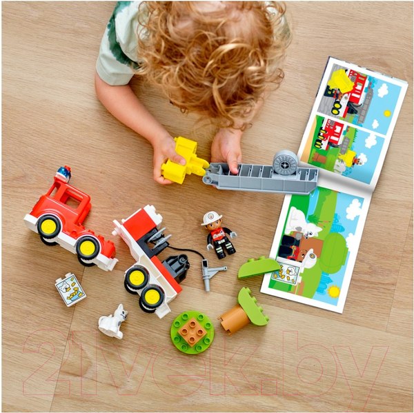 Изображение товара Конструктор Lego Duplo Пожарная машина 10969