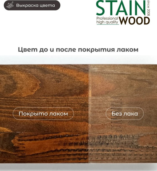 Изображение товара Морилка HELIOS Stainwood Ekohel Орех / A00022328 (0.5л)
