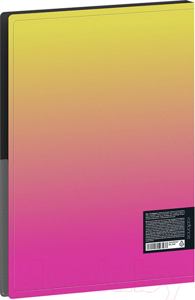 Изображение товара Папка для бумаг Berlingo Radiance / DB4_30001 (желтый/розовый)