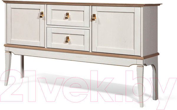 Изображение товара Тумба Гомельдрев Тельма ГМ 6539 Дуб (белый/натуральный дуб)