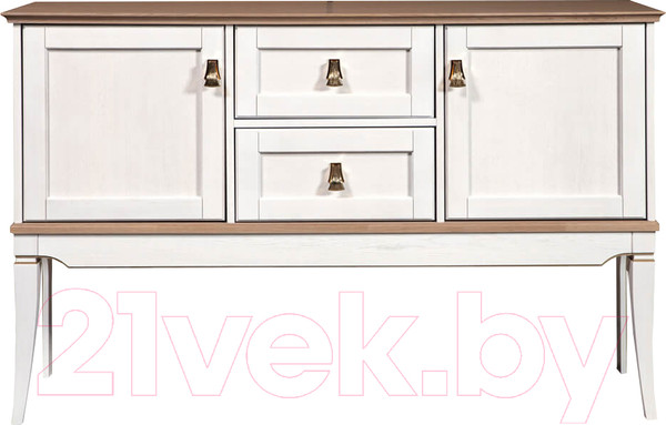 Изображение товара Тумба Гомельдрев Тельма ГМ 6539 Дуб (белый/натуральный дуб)