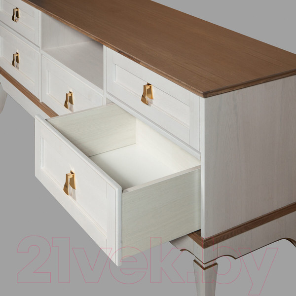 Изображение товара Тумба Гомельдрев Тельма ГМ 6539 Дуб (белый/натуральный дуб)