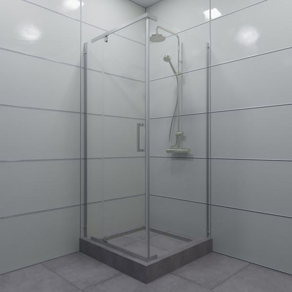 Изображение товара Душевой уголок Triton Терра 90x90 (хром, без поддона)