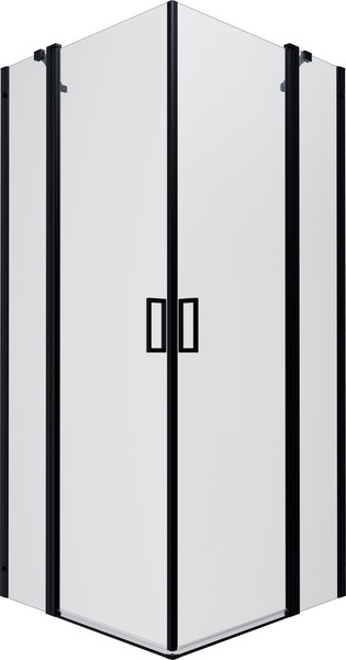 Изображение товара Душевой уголок Triton Тау-Блэк 90x90 (черный, без поддона)