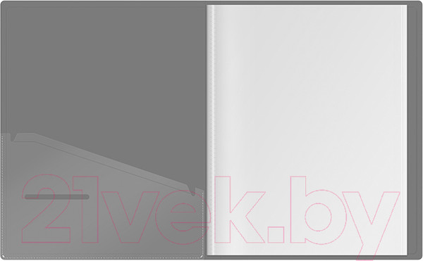 Изображение товара Папка для бумаг Berlingo Soft Touch / DB4_30985 (серый)