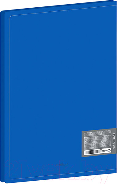 Изображение товара Папка для бумаг Berlingo Soft Touch / DB4_30981 (синий)