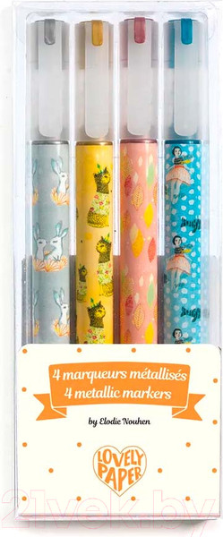Изображение товара Фломастеры Djeco Металлик / DD03745 (4цв)