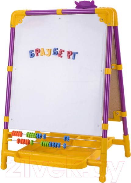 Изображение товара Мольберт детский Brauberg Nika Kids / 238050 (сиреневый)