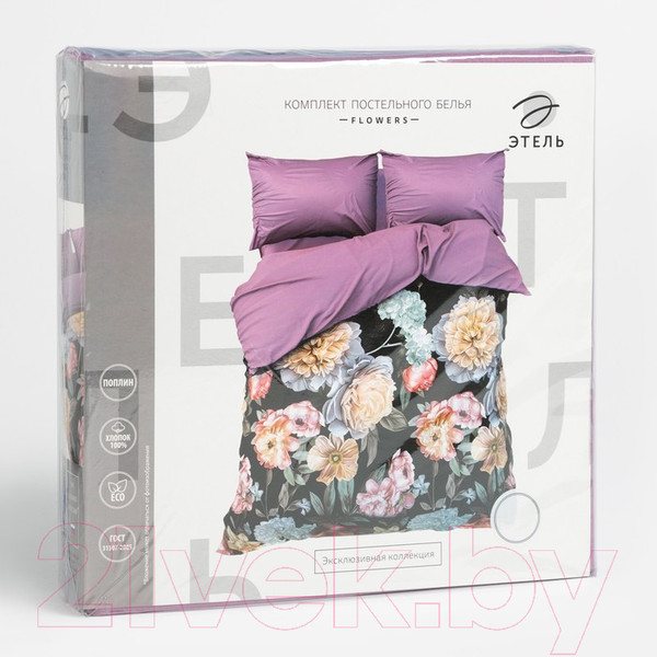 Изображение товара Комплект постельного белья Этель Flowers / 7914039