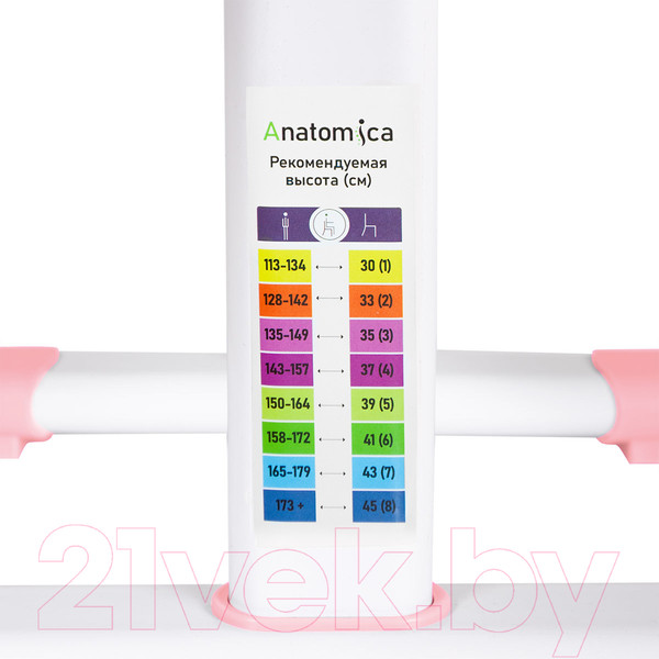 Изображение товара Стул детский Anatomica Lux Pro (розовый)