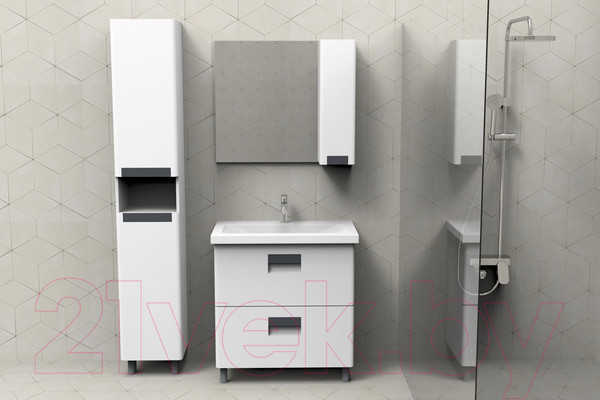 Изображение товара Шкаф с зеркалом для ванной АВН Сорренто 80 / 115.11