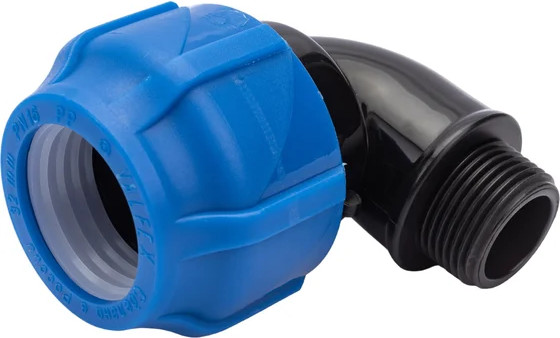 Изображение товара Отвод Valfex 63х2" 12/3 / 1210012463200 (с наружной резьбой)