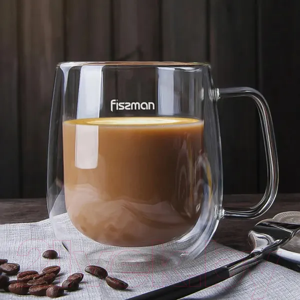 Изображение товара Набор кружек Fissman Lungo / 6442 (2шт)