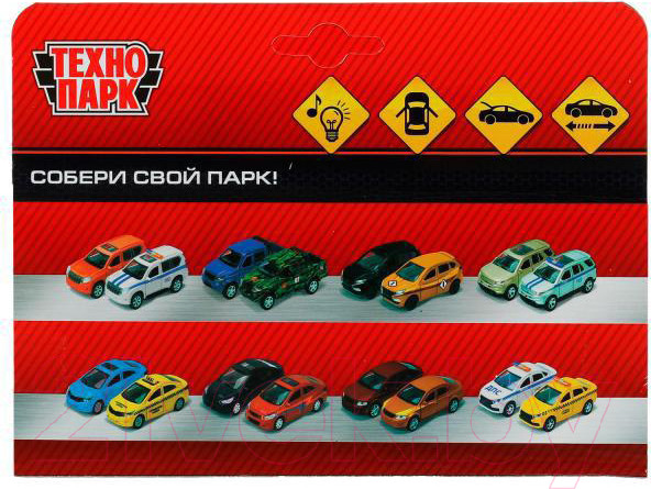 Изображение товара Автомобиль игрушечный Технопарк Внедорожник / 2001C246-R