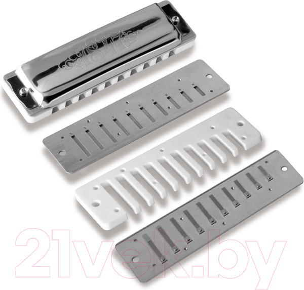 Изображение товара Губная гармошка Seydel Sohne 1847 Silver C / 16301C