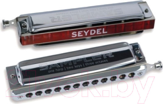 Изображение товара Губная гармошка Seydel Sohne Sampler CG / 24480CG