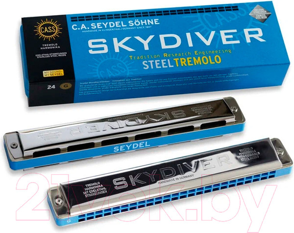 Изображение товара Губная гармошка Seydel Sohne Skydiver A / 25480A