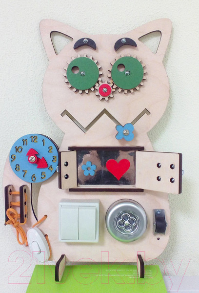 Изображение товара Бизиборд Большой слон Бизи-Кот / 0023