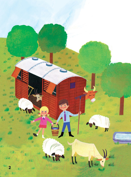 Изображение товара Развивающая книга Эксмо На ферме. Книга игр. 100 наклеек (Грэ А.)