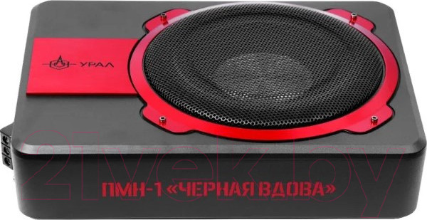 Изображение товара Корпусной активный сабвуфер Урал Черная Вдова ПМН-1 (черный)