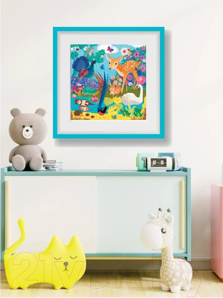 Изображение товара Пазл Айрис-пресс IQ пазл для малышей. Пятнистый олененок 3+ / 9785811272532 (30эл)