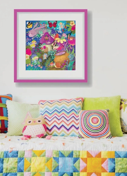 Изображение товара Пазл Айрис-пресс IQ для малышей. Поляна фей 4+ / 9785811272235 (48эл)