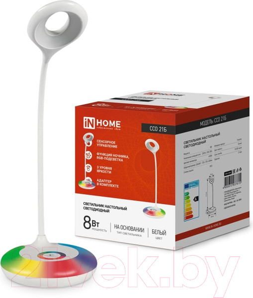 Изображение товара Настольная лампа INhome 4690612037615