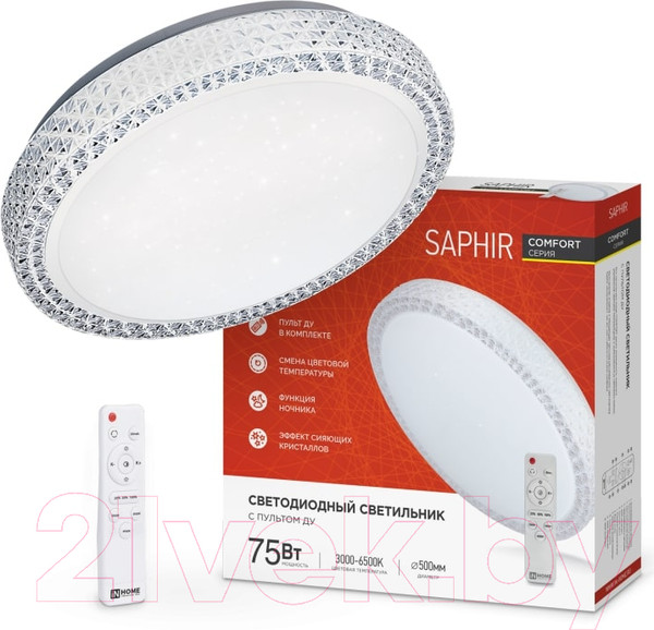 Изображение товара Потолочный светильник INhome Comfort Saphir / 4690612035123