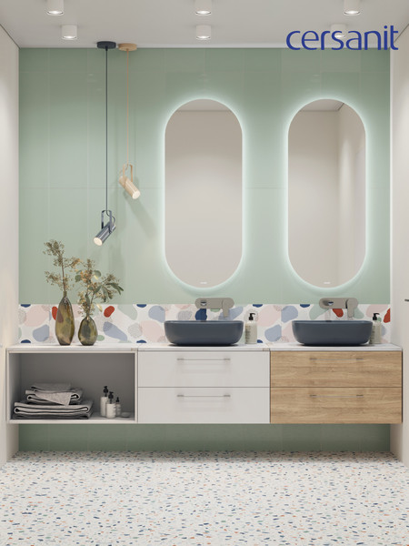 Изображение товара Тумба под умывальник Cersanit Lara 80 Como 80 / 64138 (орех)