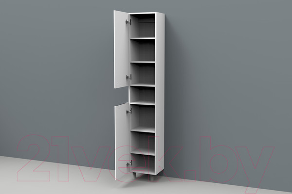 Изображение товара Шкаф-пенал для ванной АВН Сорренто 35 / 115.14