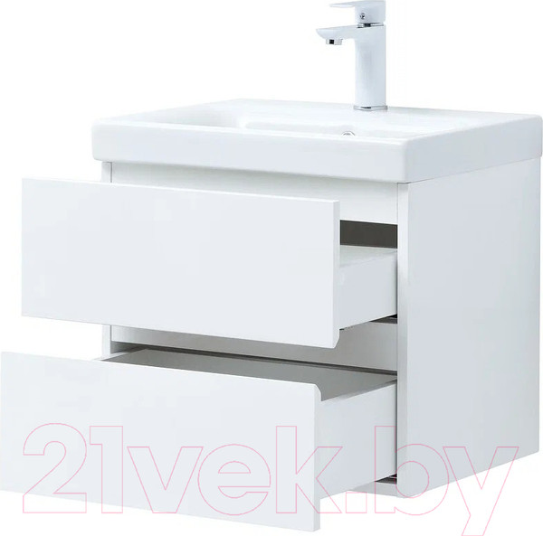 Изображение товара Тумба с умывальником Aquanet Беркли 50 / 306355