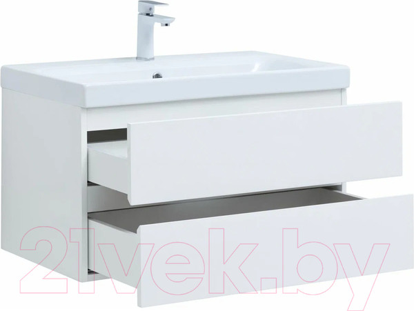 Изображение товара Тумба с умывальником Aquanet Беркли 80 / 306359