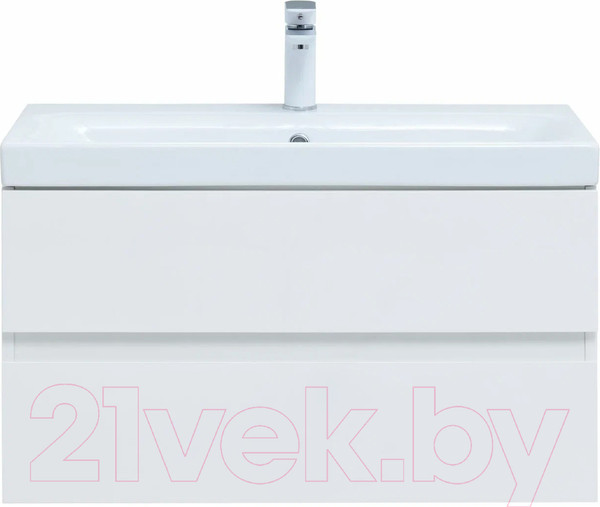 Изображение товара Тумба с умывальником Aquanet Беркли 80 / 306359