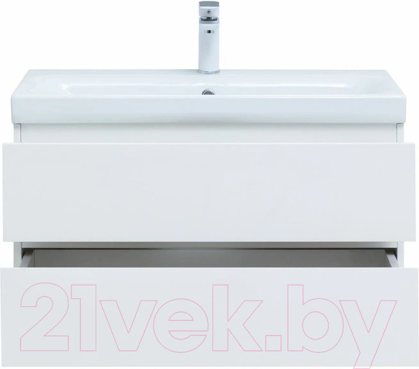 Изображение товара Тумба с умывальником Aquanet Беркли 80 / 306359