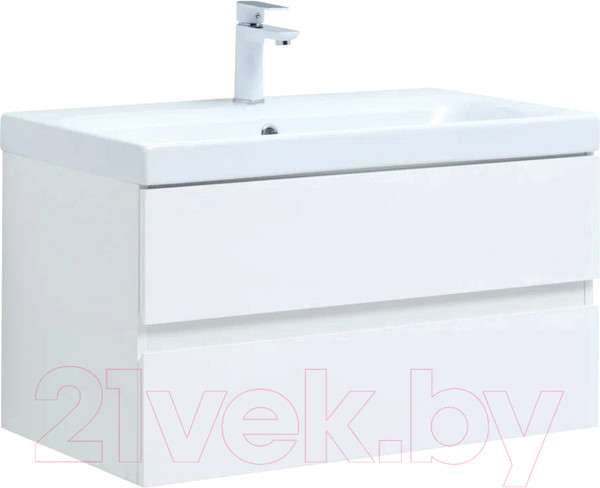 Изображение товара Тумба с умывальником Aquanet Беркли 80 / 306359