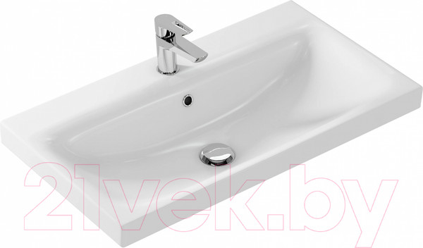 Изображение товара Тумба с умывальником Aquanet Беркли 80 / 306359