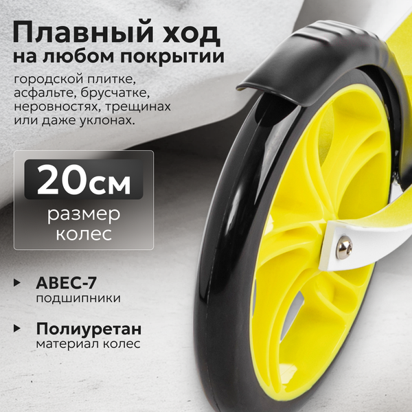 Изображение товара Самокат городской Ricos Impulse 200H (желтый)