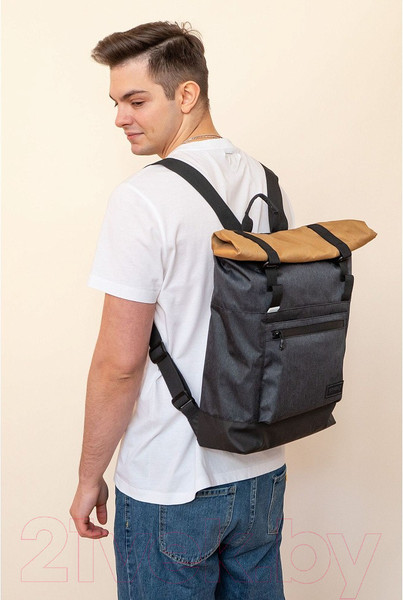 Изображение товара Рюкзак Grizzly RQL-315-1 (черный/песочный)