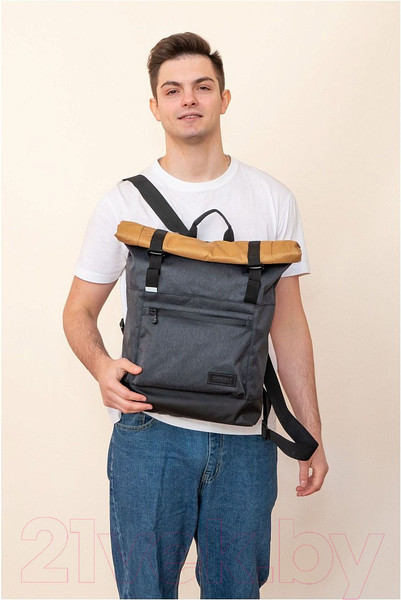 Изображение товара Рюкзак Grizzly RQL-315-1 (черный/песочный)