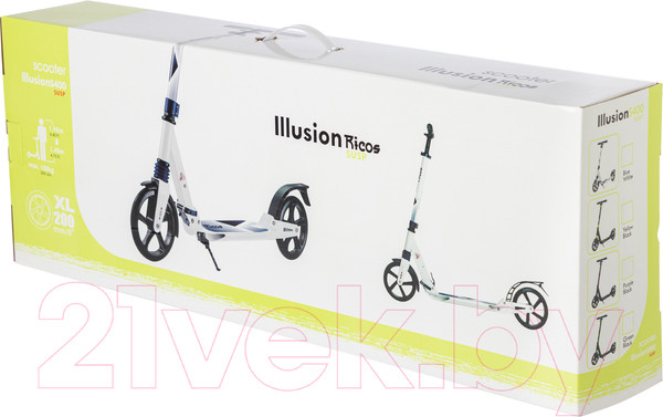 Изображение товара Самокат городской Ricos Illusion S400 (желтый)