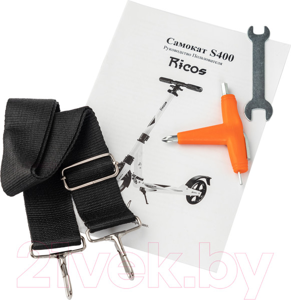 Изображение товара Самокат городской Ricos Illusion S400 (желтый)