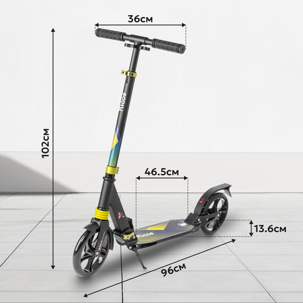 Изображение товара Самокат городской Ricos Illusion S400 (желтый)