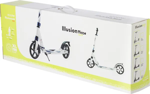 Изображение товара Самокат городской Ricos Illusion S400 (белый)