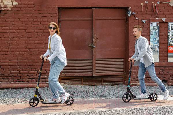 Изображение товара Самокат городской Ricos Illusion S400 (желтый)