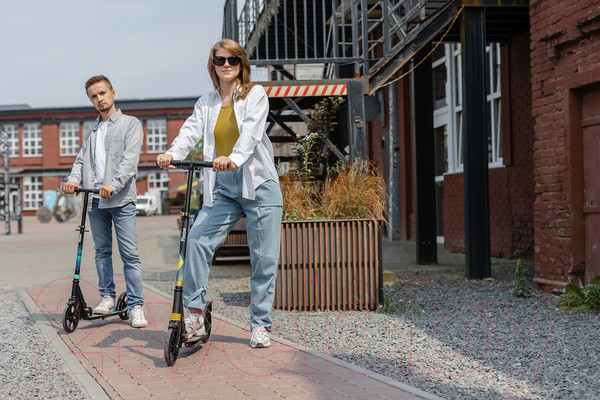 Изображение товара Самокат городской Ricos Illusion S400 (желтый)