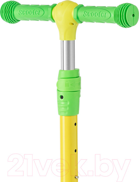 Изображение товара Самокат детский Ricos Magic MS300 (желтый/зеленый)