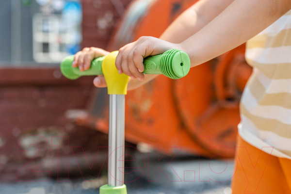 Изображение товара Самокат детский Ricos Magic MS300 (желтый/зеленый)