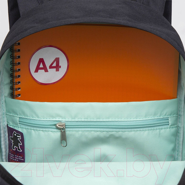 Изображение товара Рюкзак Grizzly RXL-327-3 (черный/мятный)